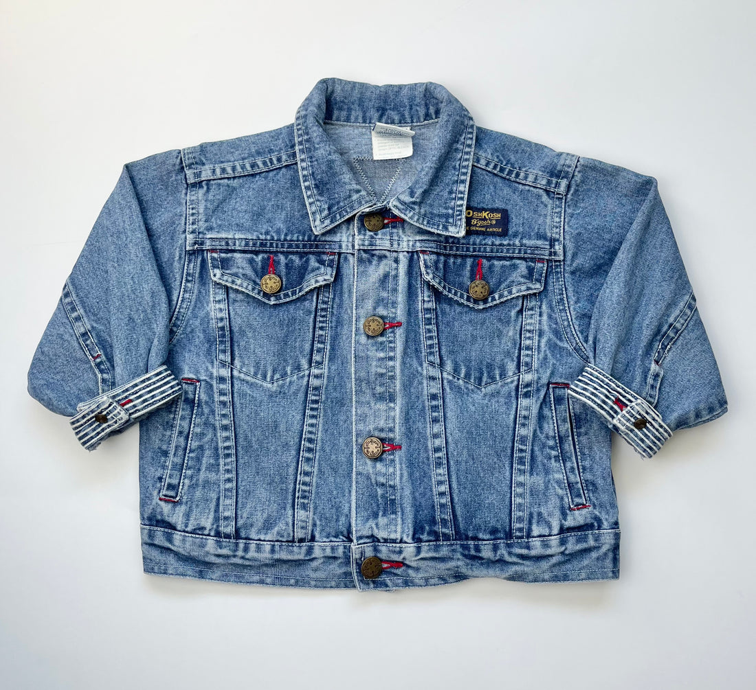 Vintage OshKosh Denim Jacket ~ 2 Years