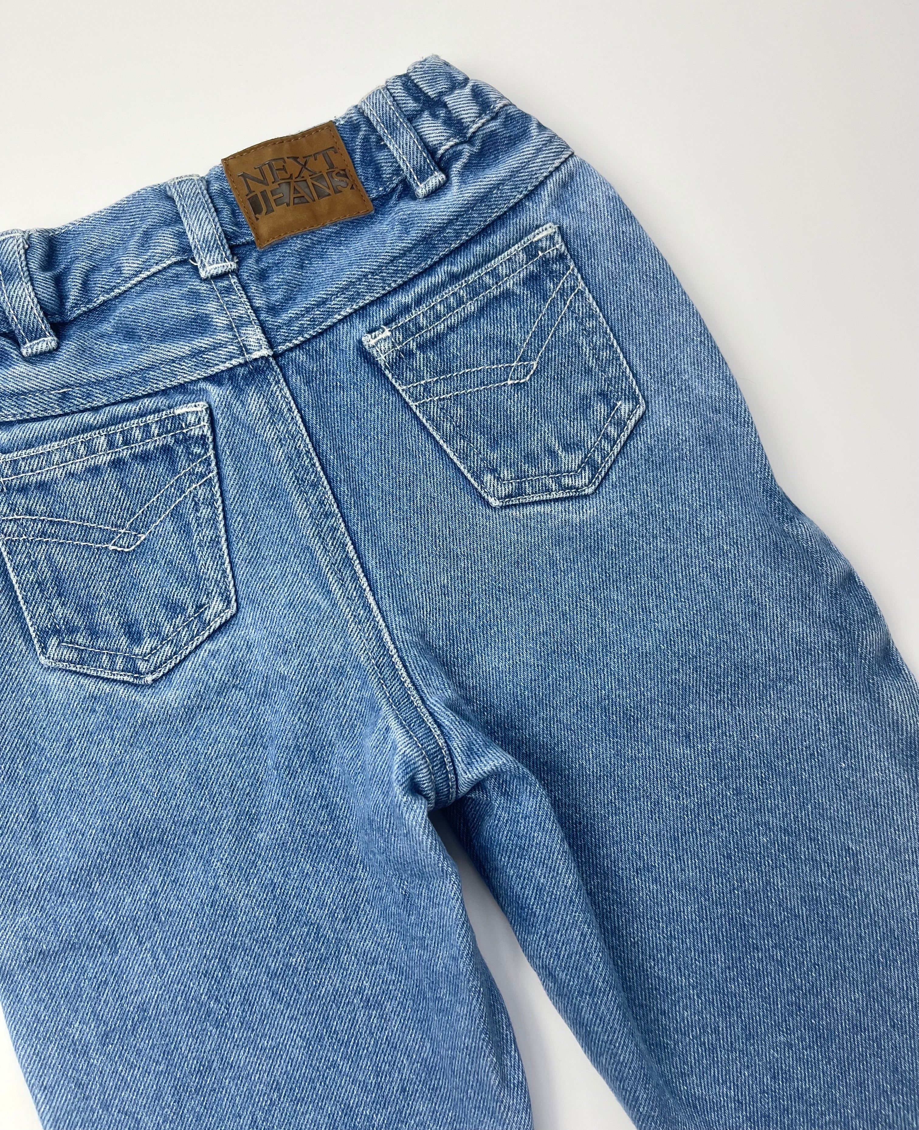 Vintage Next Light-Blue Denim Jeans ~ 9-12 Months