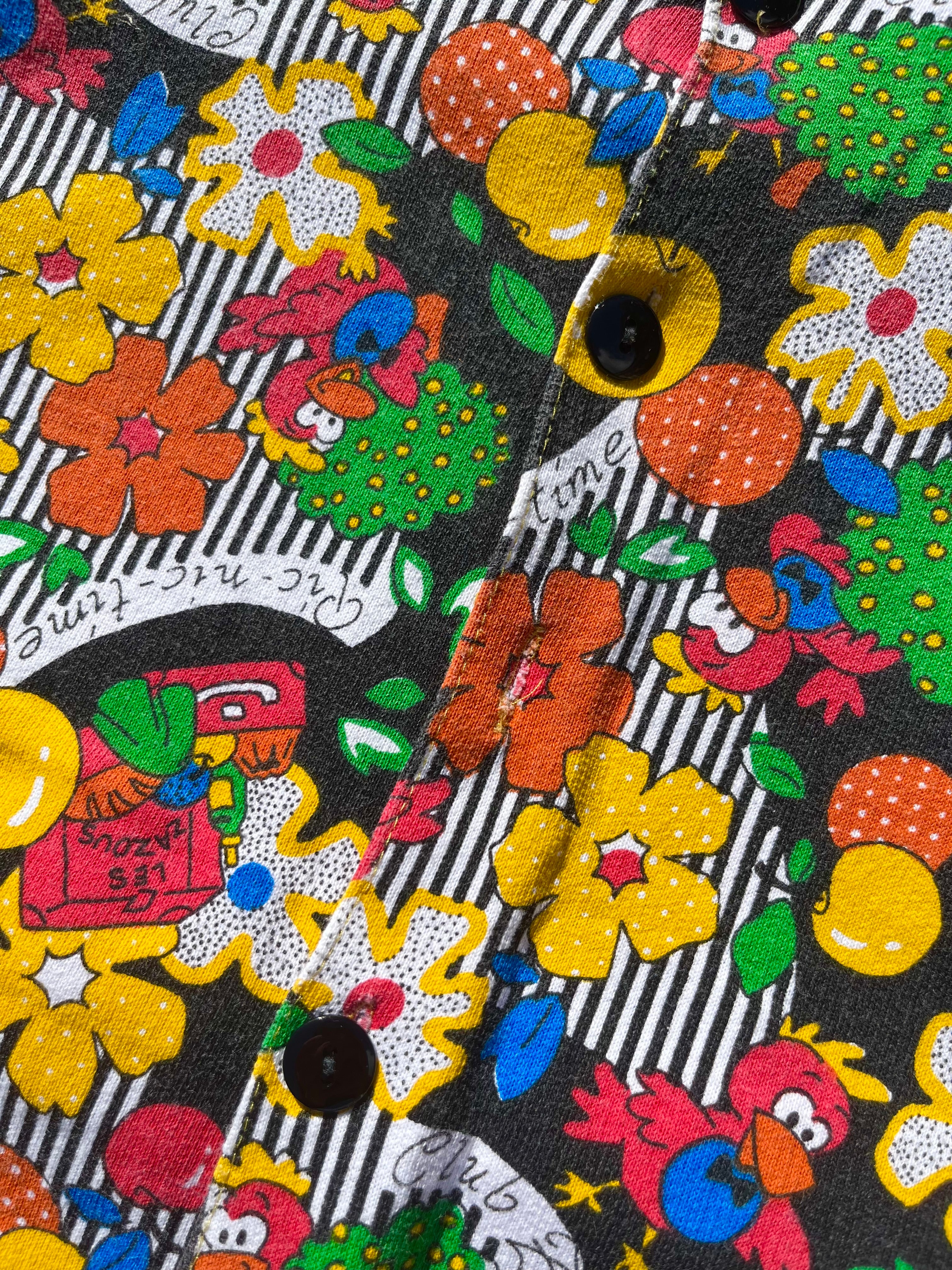 Epic Vintage Patterned Jersey Jumpsuit ~ 3-6 Months