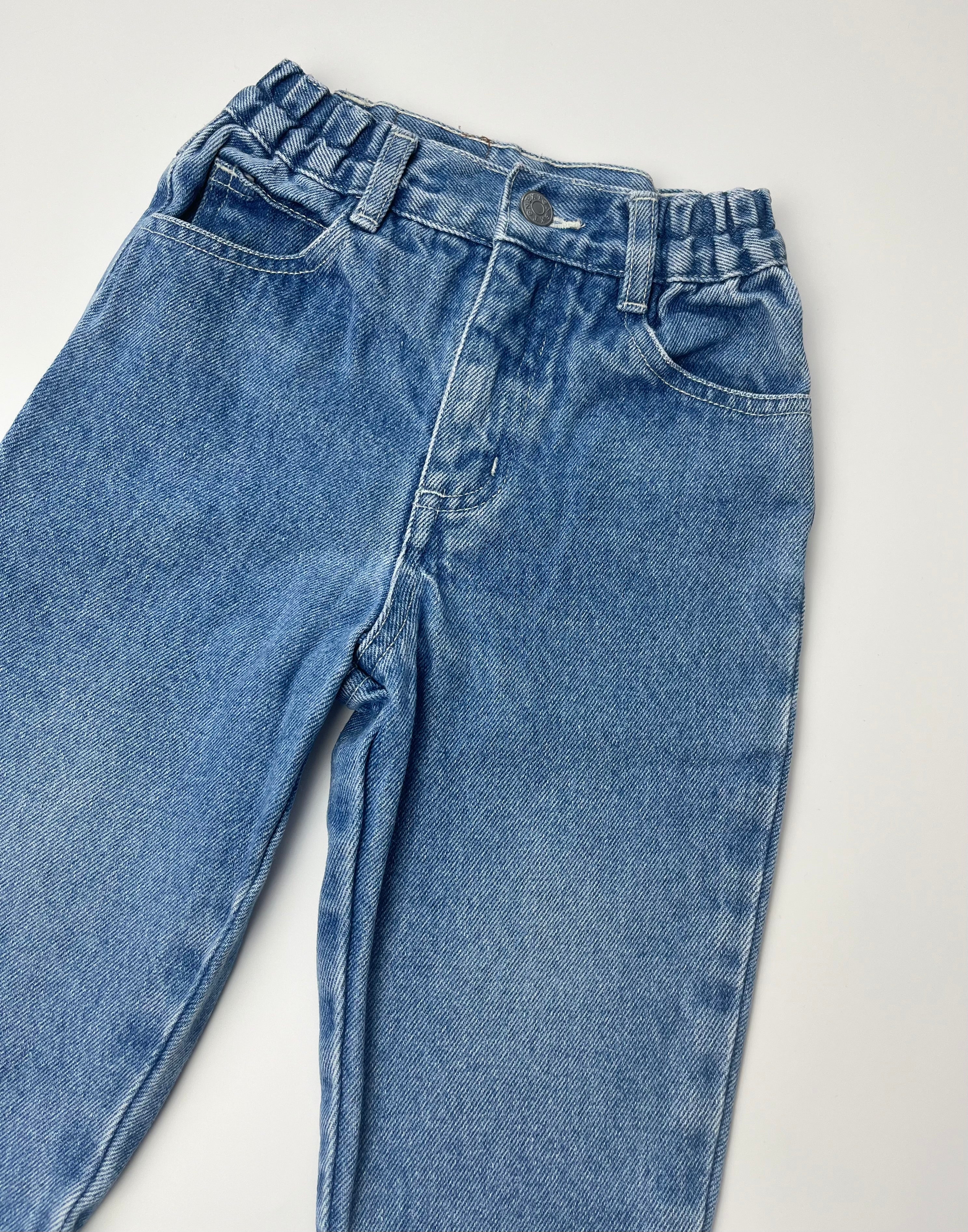 Vintage Next Light-Blue Denim Jeans ~ 9-12 Months