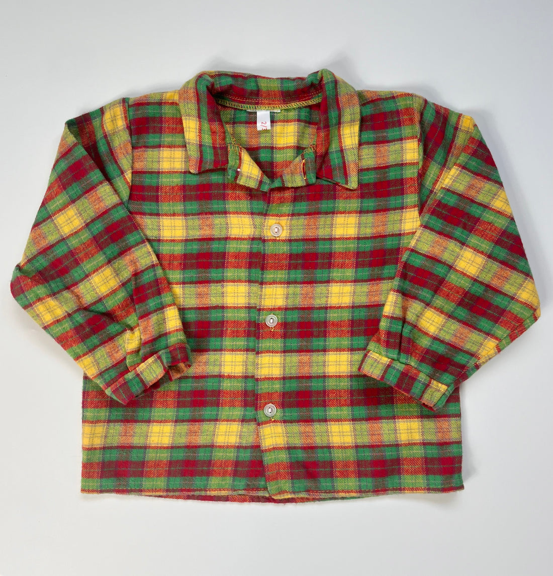 Vintage Soft Flannel Check Shirt ~ (Multiple Sizes Available)