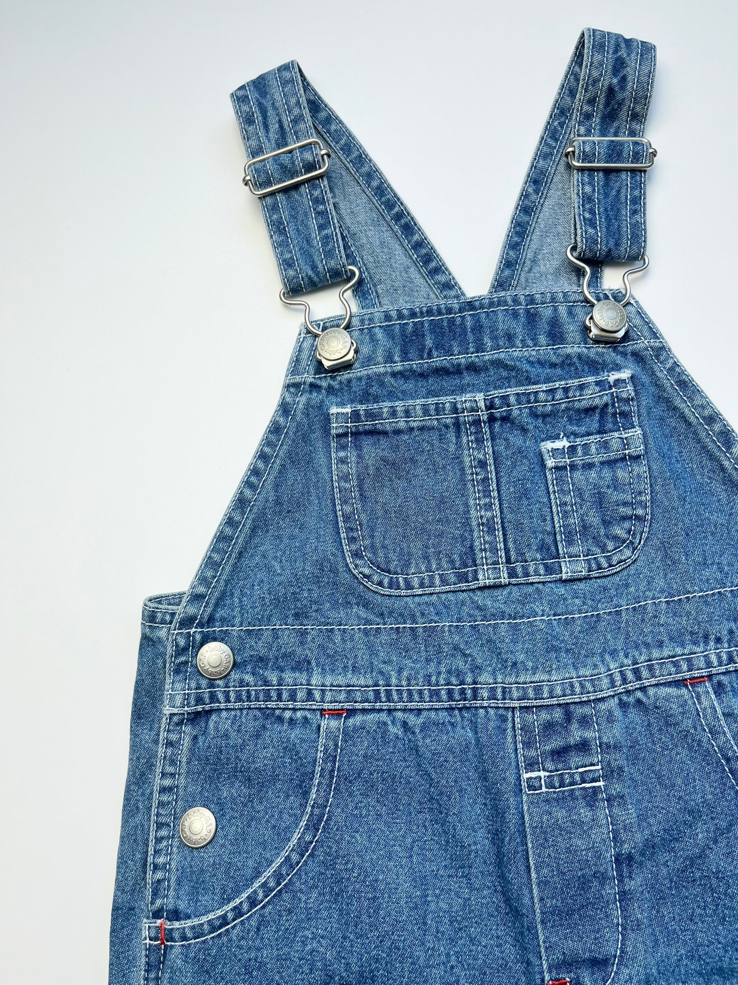 Vintage Gap Mid Blue Denim Dungarees ~ 18-24 Months ~ New With Tags