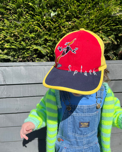 Vintage Deadstock Daffy Duck Colour Block SnapBack Cap