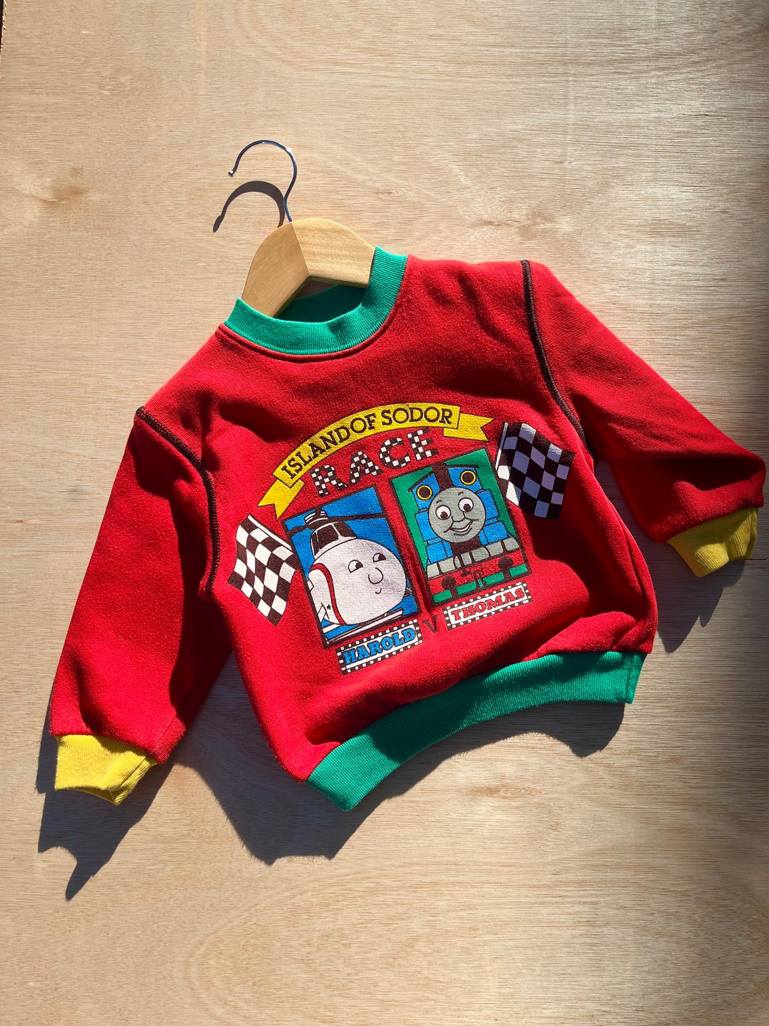 Vintage Thomas The Tank Engine Red Sweatshirt ~ 12 Months