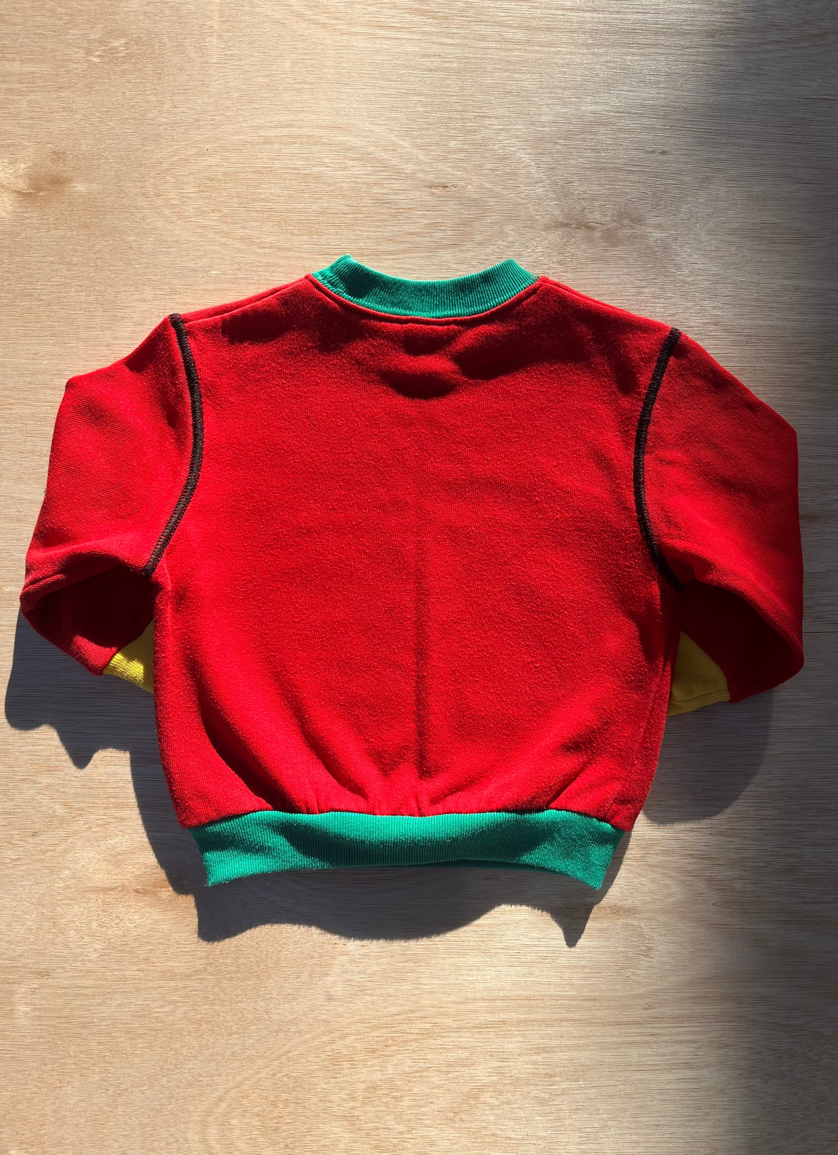 Vintage Thomas The Tank Engine Red Sweatshirt ~ 12 Months