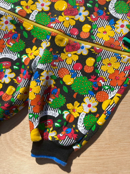 Epic Vintage Patterned Jersey Jumpsuit ~ 3-6 Months