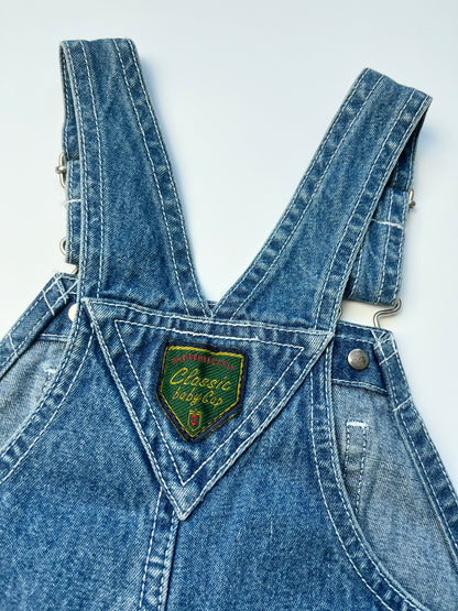 Vintage Gap Mid Blue Denim Dungarees ~ 18-24 Months ~ New With Tags