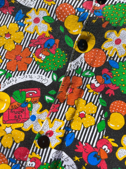 Epic Vintage Patterned Jersey Jumpsuit ~ 3-6 Months