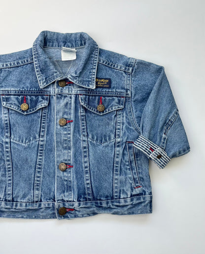 Vintage OshKosh Denim Jacket ~ 2 Years